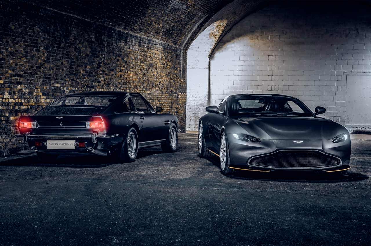 Вышли спецверсии Aston Martin Vantage и DBS 007 в честь нового Бонда | фото