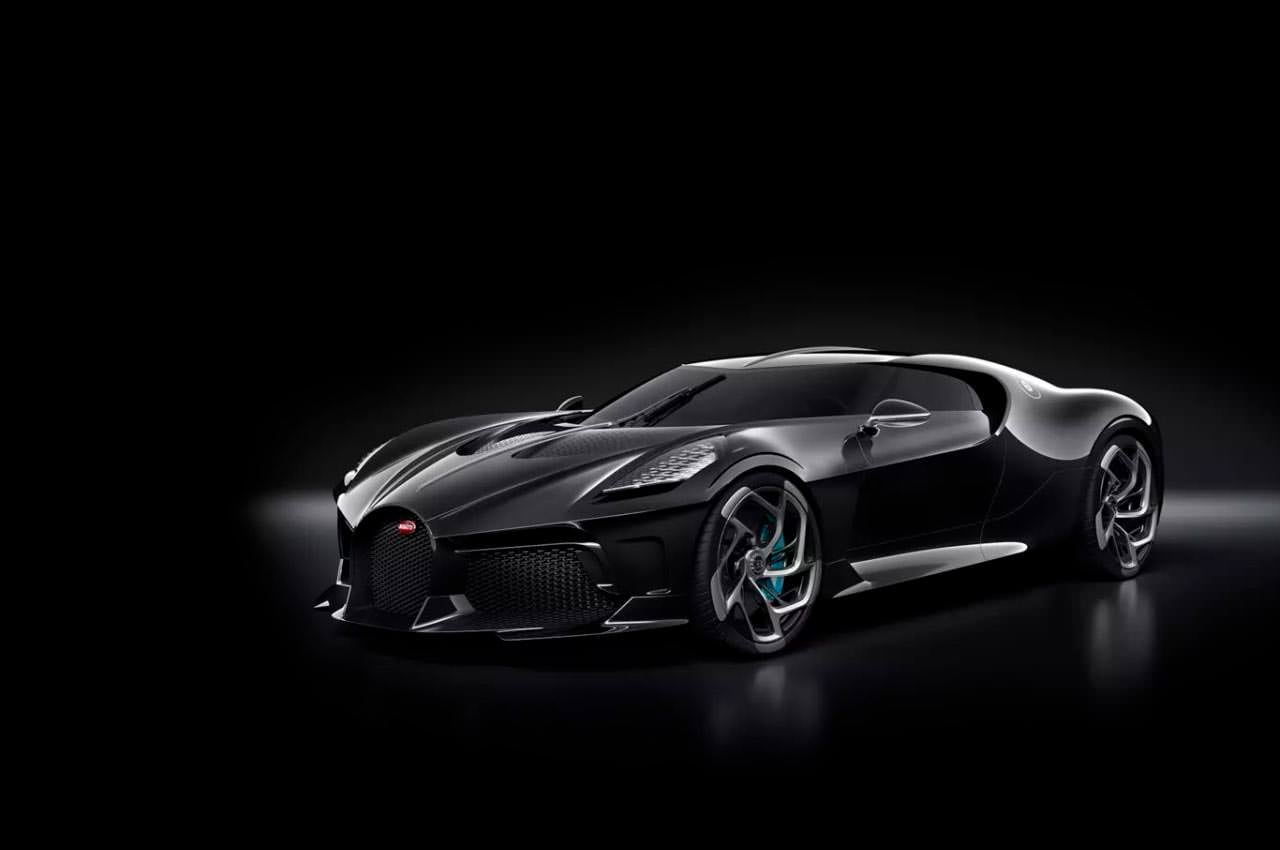 Bugatti La Voiture Noire - самый дорогой автомобиль в мире | фото
