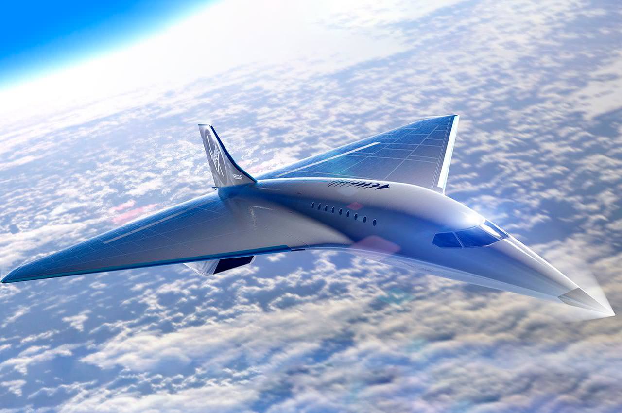 Virgin Galactic представила дизайн сверхзвукового самолета