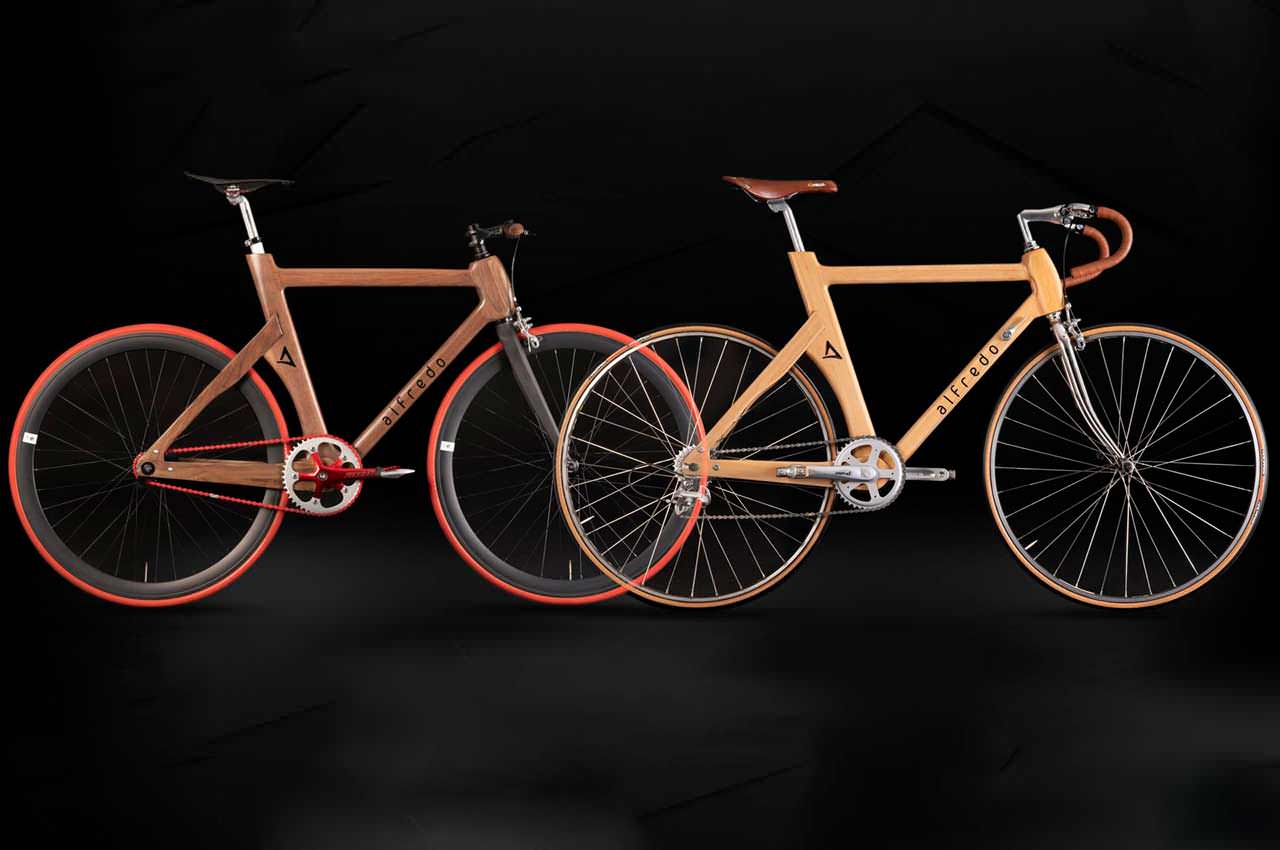 Компания Alfredo Bikes переосмыслила деревянный велосипед