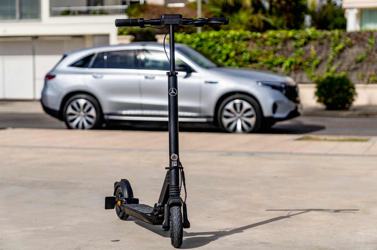 Mercedes-Benz выпустил электро-самокат eScooter. Инфо