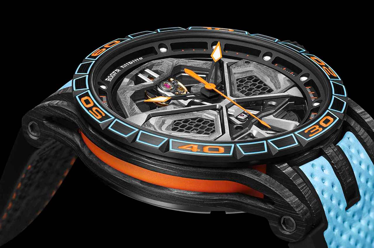 Roger Dubuis сделал часы в честь Lamborghini Huracan STO