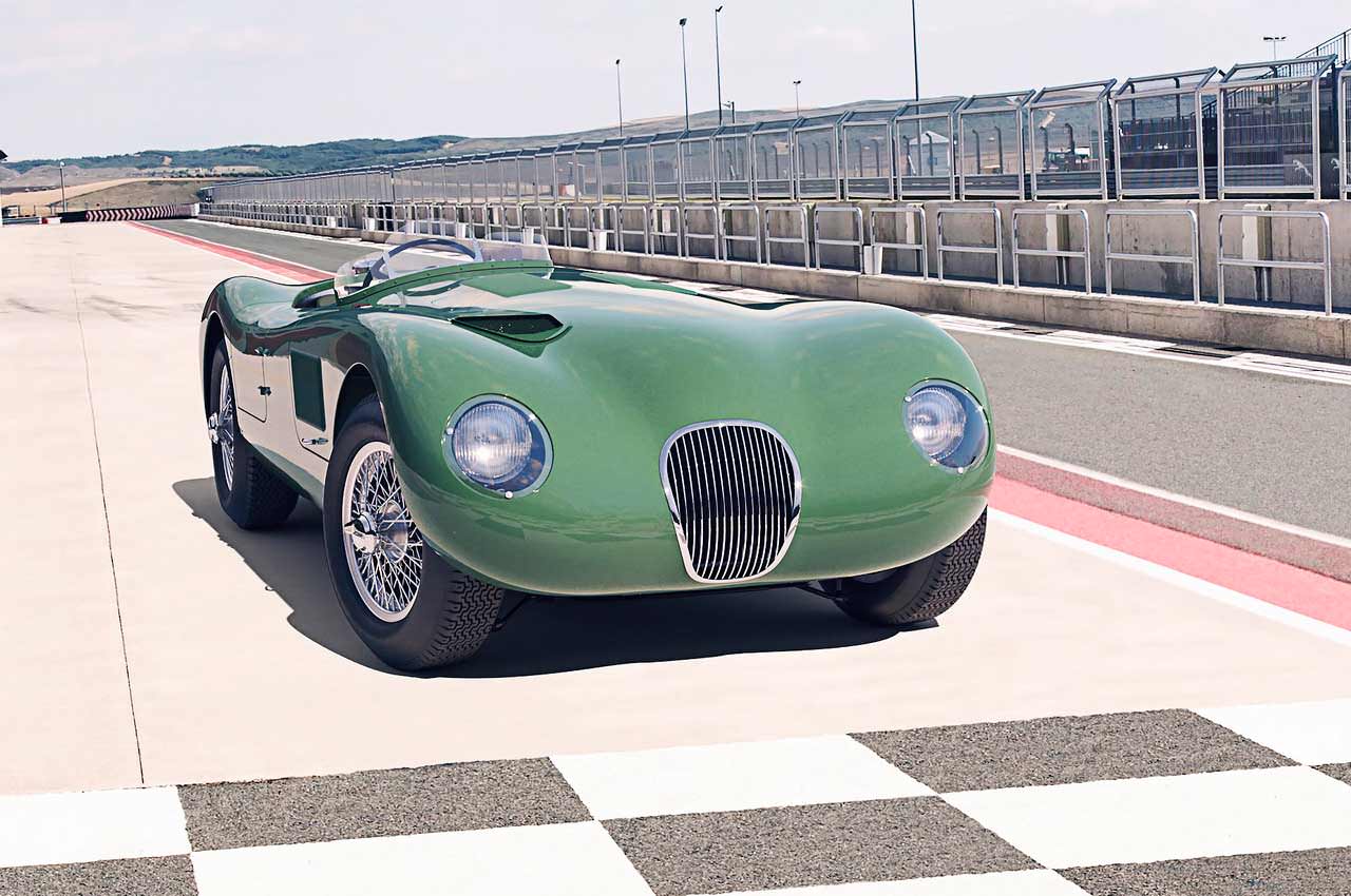 Jaguar возрождает классический C-Type по старым чертежам