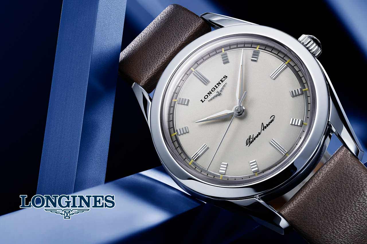 Longines вернулся в часах Silver Arrow к дизайну 50-х