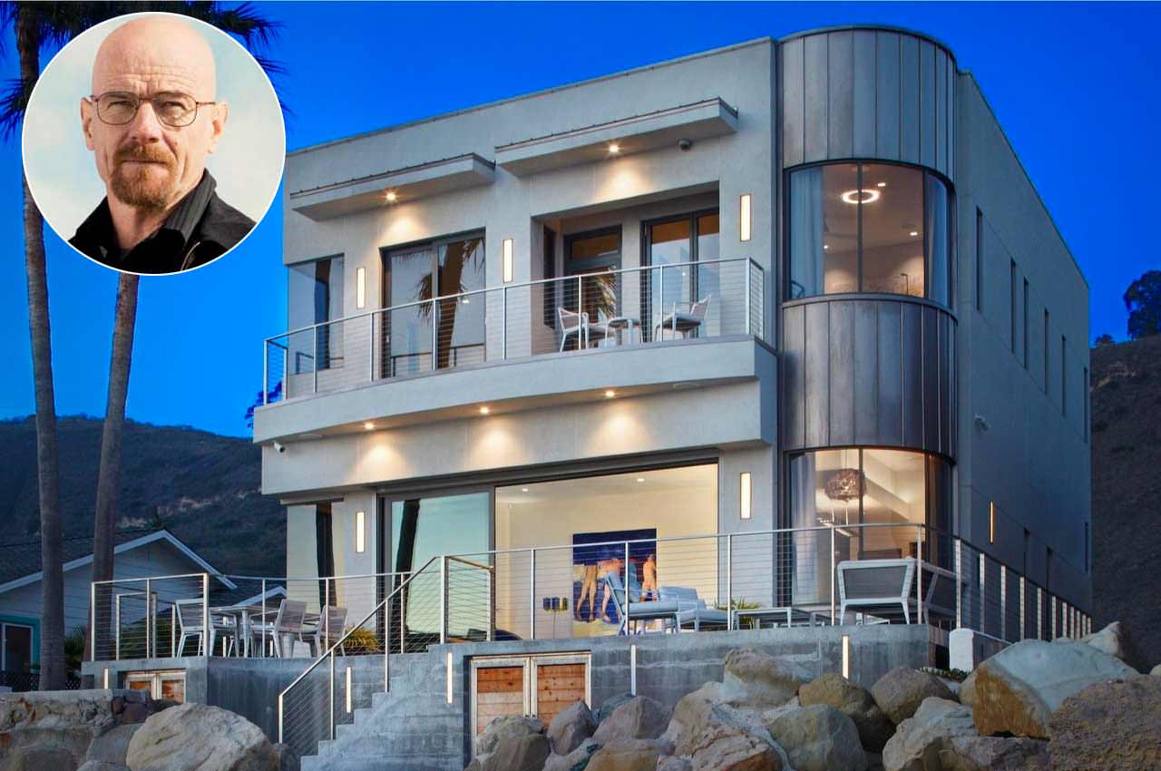 Пляжный дом актёра Брайана Крэнстона продаётся | фото и цена