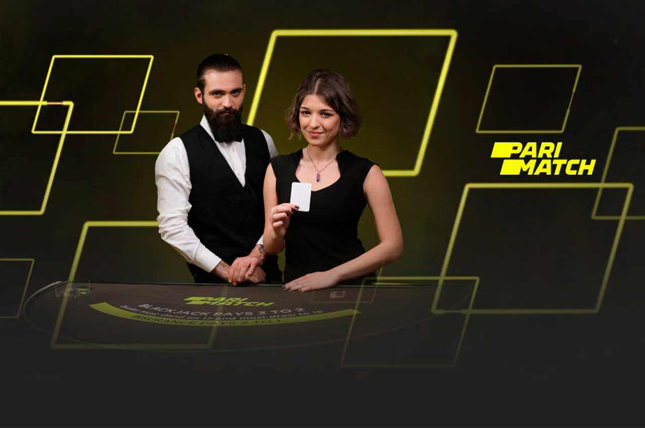 Игры с живым крупье в онлайн-казино Париматч