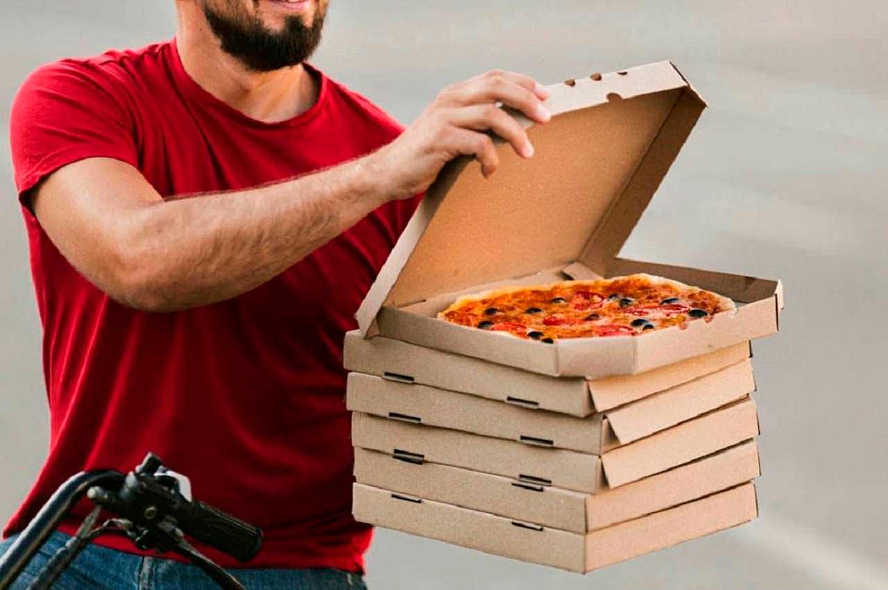 Бумажные коробки незаменимы для доставки пиццы. Варианты