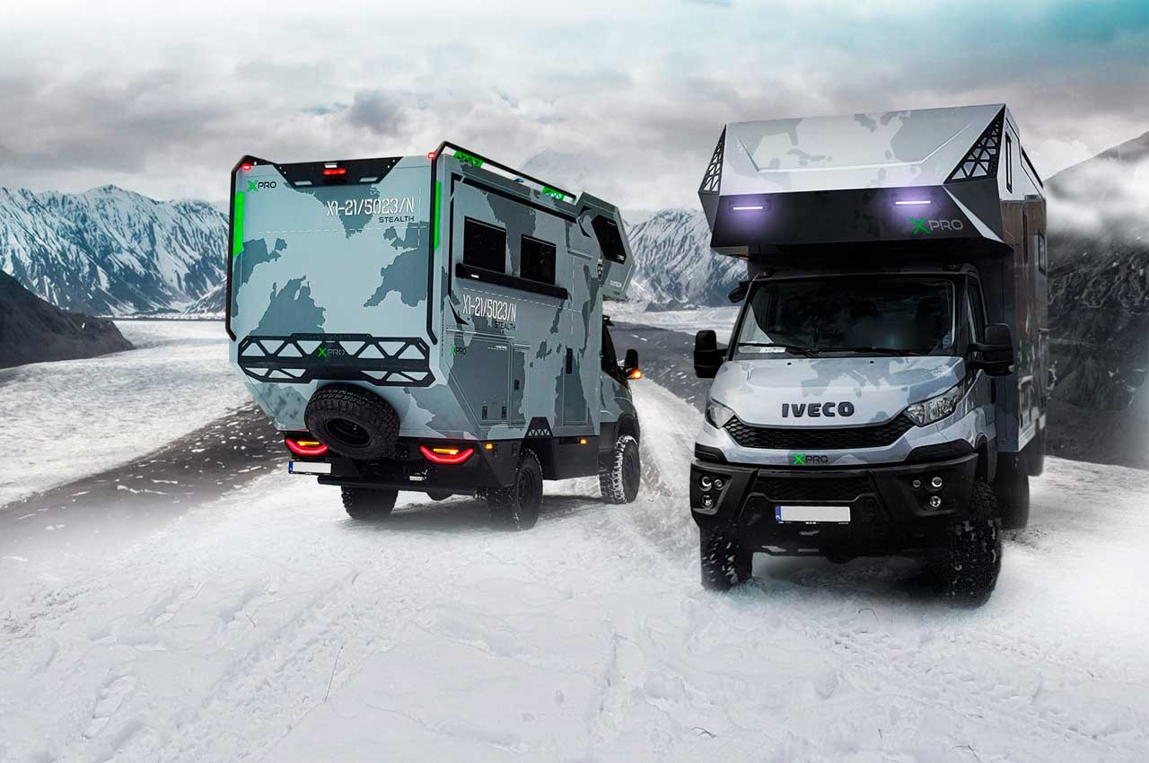 Iveco Daily 4×4 превратили в экспедиционный грузовик