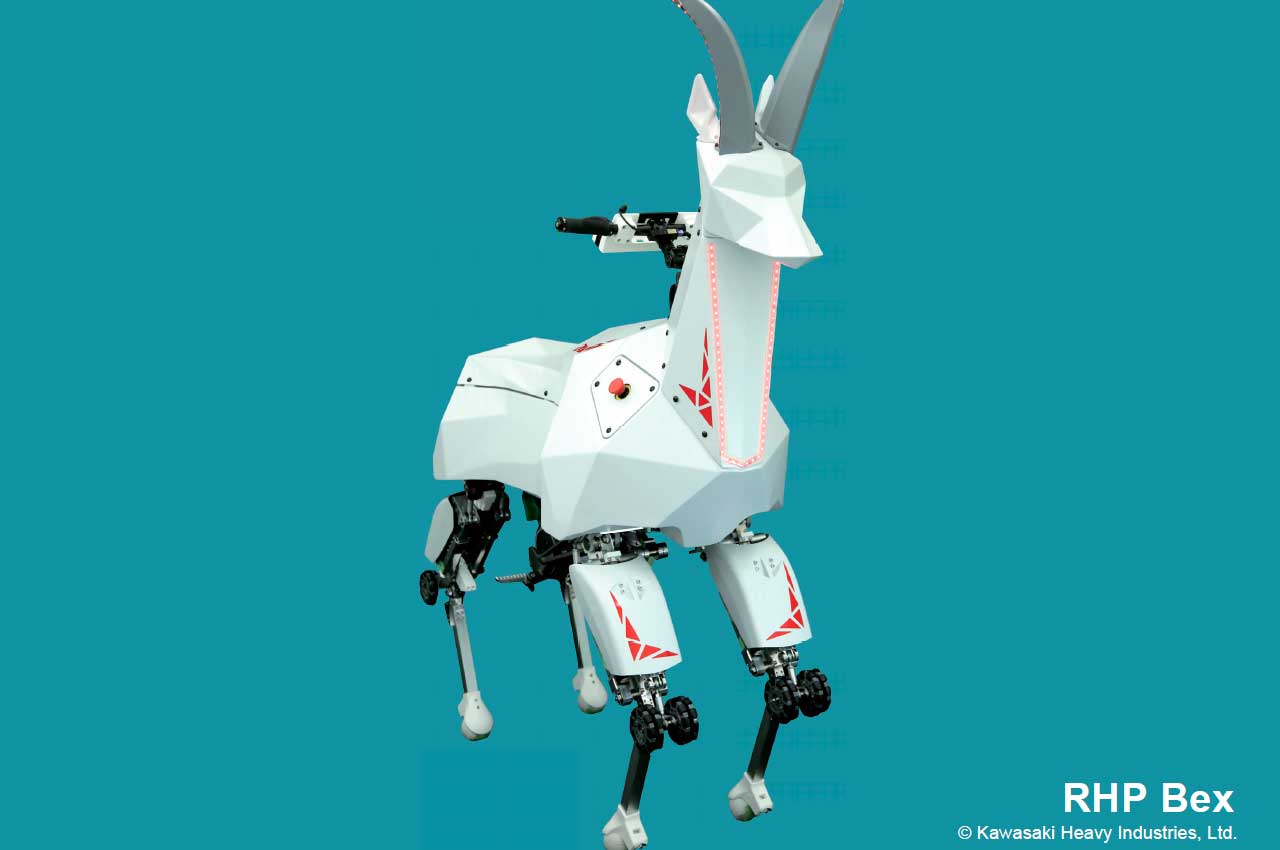 В Kawasaki создан робот-конь и его можно оседлать