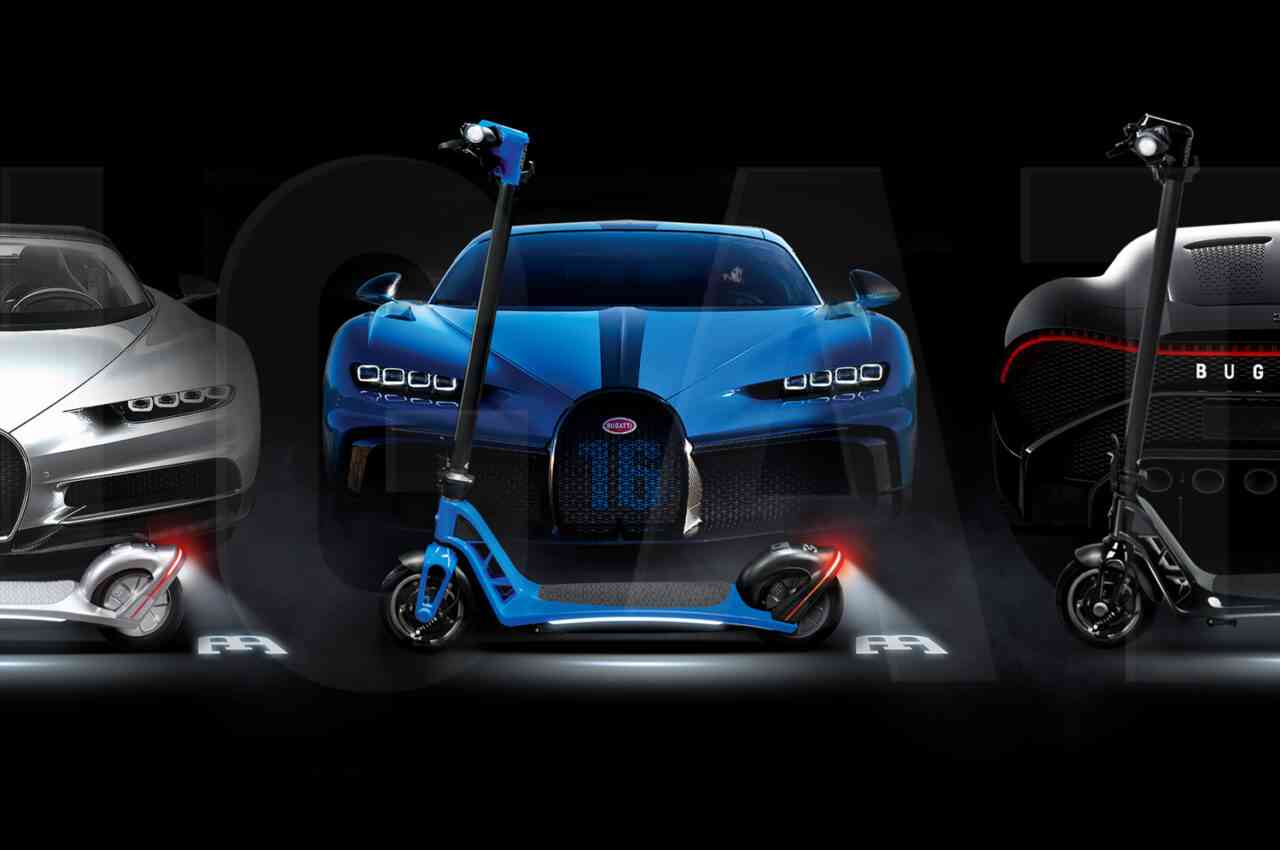 Электросамокат Bugatti оценили от $919,99 и его уже можно купить