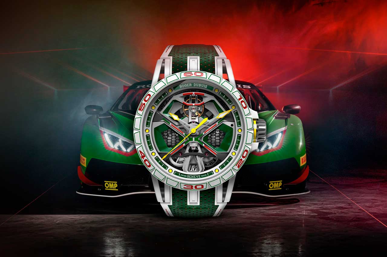 Roger Dubuis посвятил часы Lamborghini Huracan GT3 EVO2