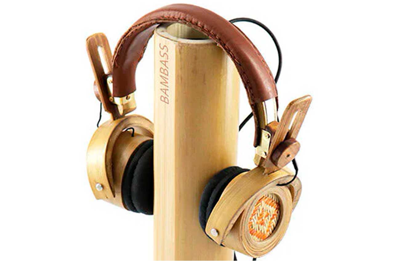 Индийский студент делает наушники из бамбука Bambass и они крутые