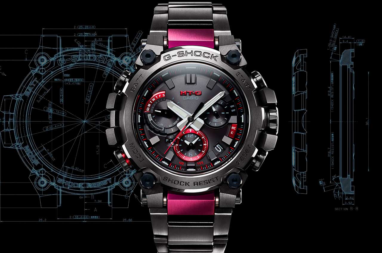 Casio выпустила самые тонкие часы серии G-Shock, модель MTGB3000