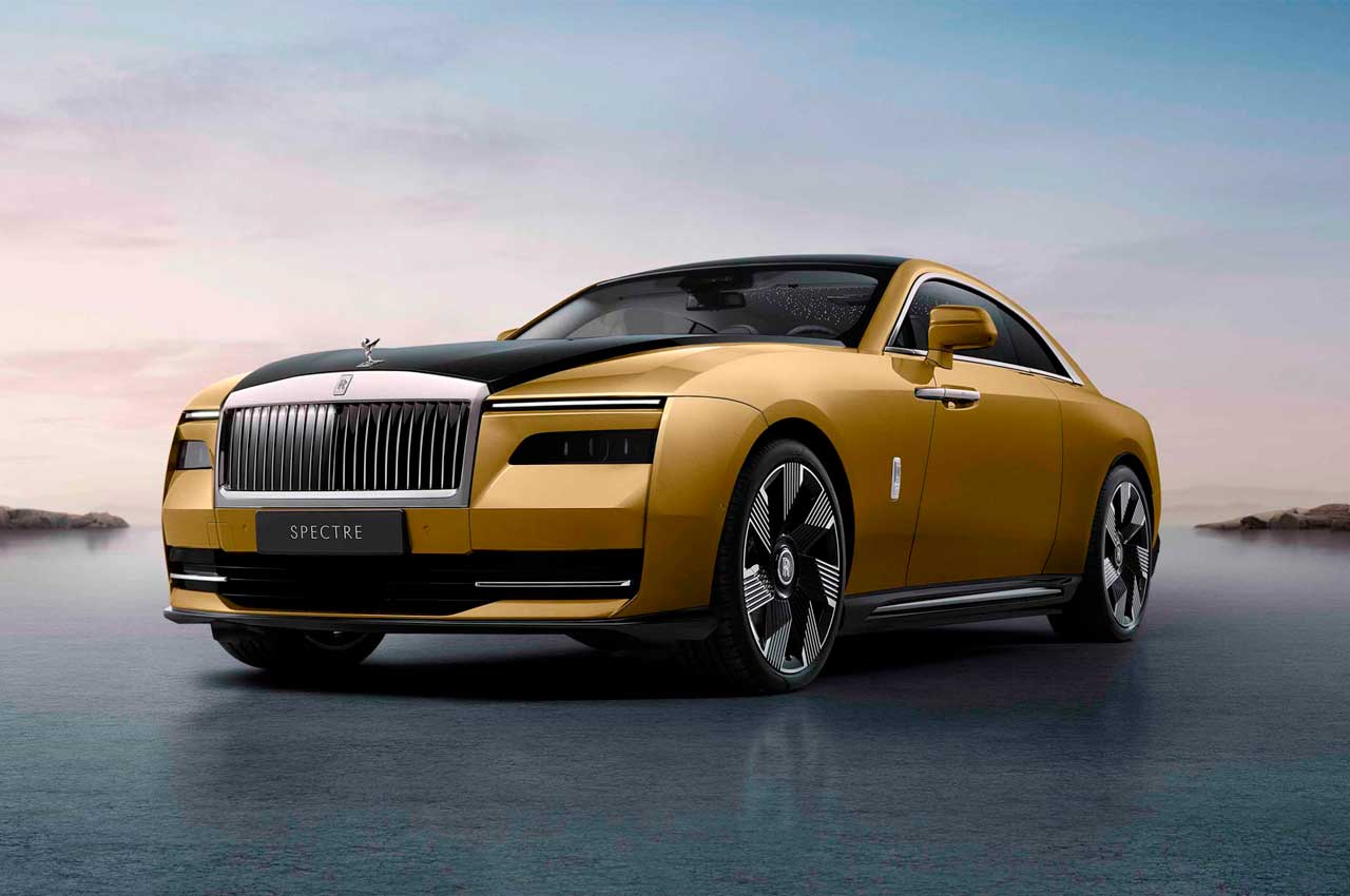 Rolls-Royce выпустил первый электромобиль, модель Spectre