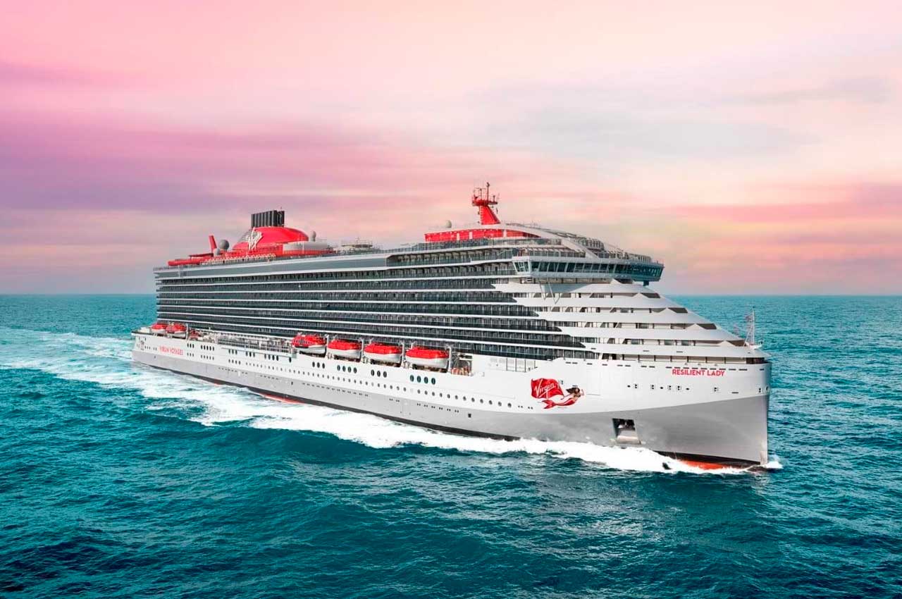 Virgin Voyages доставили третий круизный лайнер длиной 278-метров