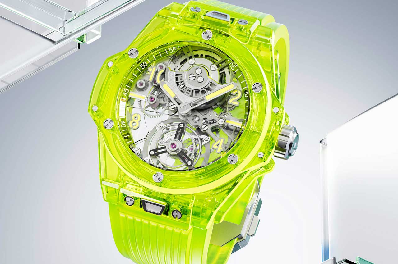 Hublot випустив неоновий жовтий годинник SAXEM дорожче $200 000
