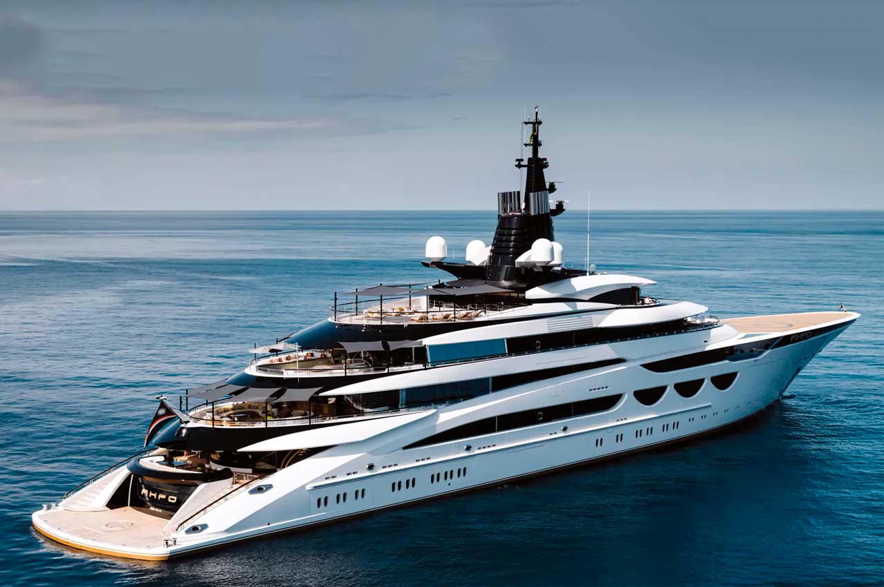 Продаётся самая дорогая яхта 2023 года: это Ahpo за €330 млн