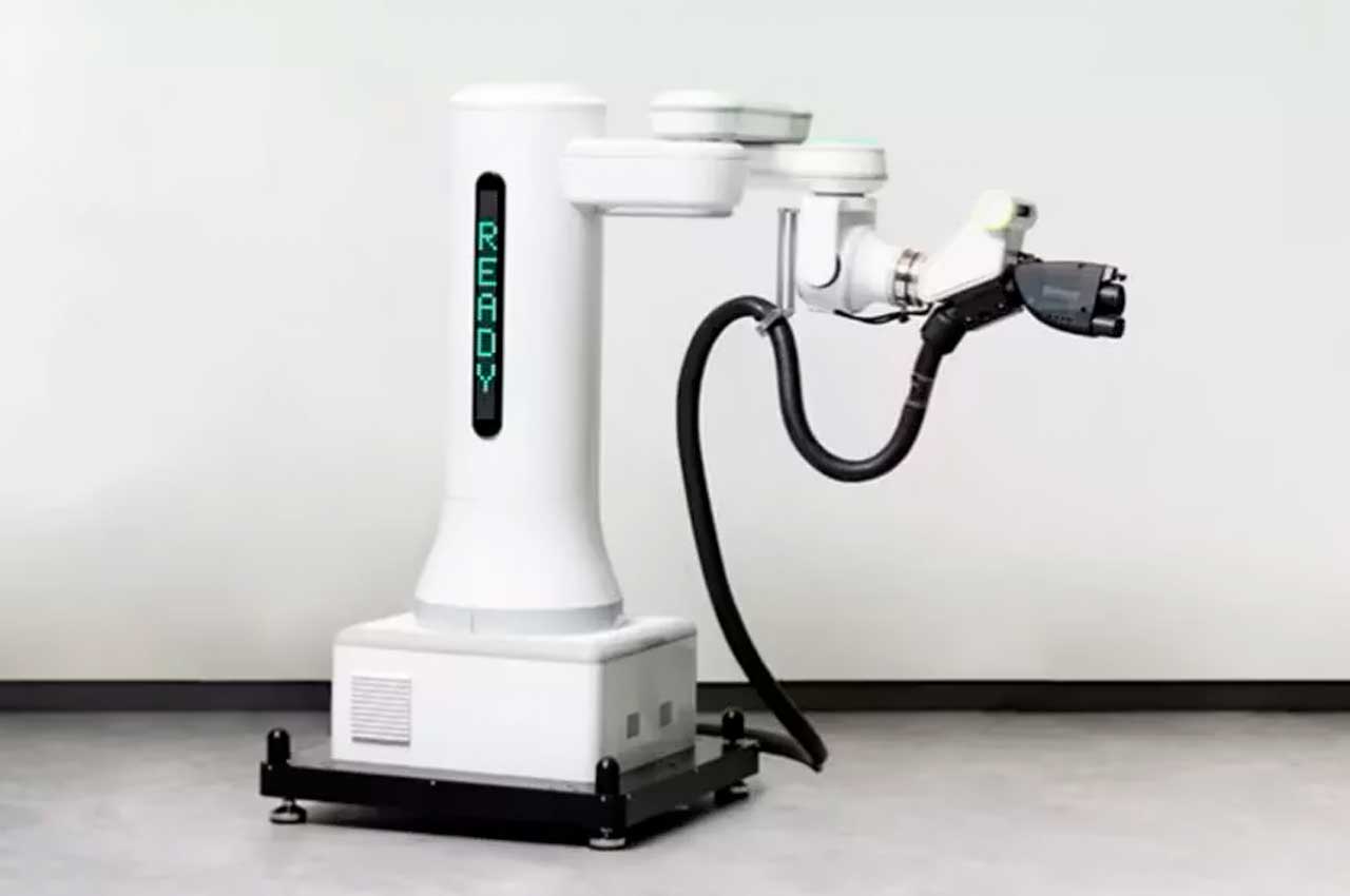 В Hyundai створена роботизована рука для зарядки електромобілів