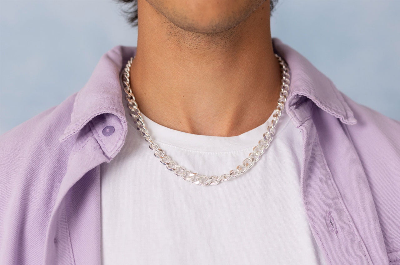 Где можно купить серебряную цепь мужскую?