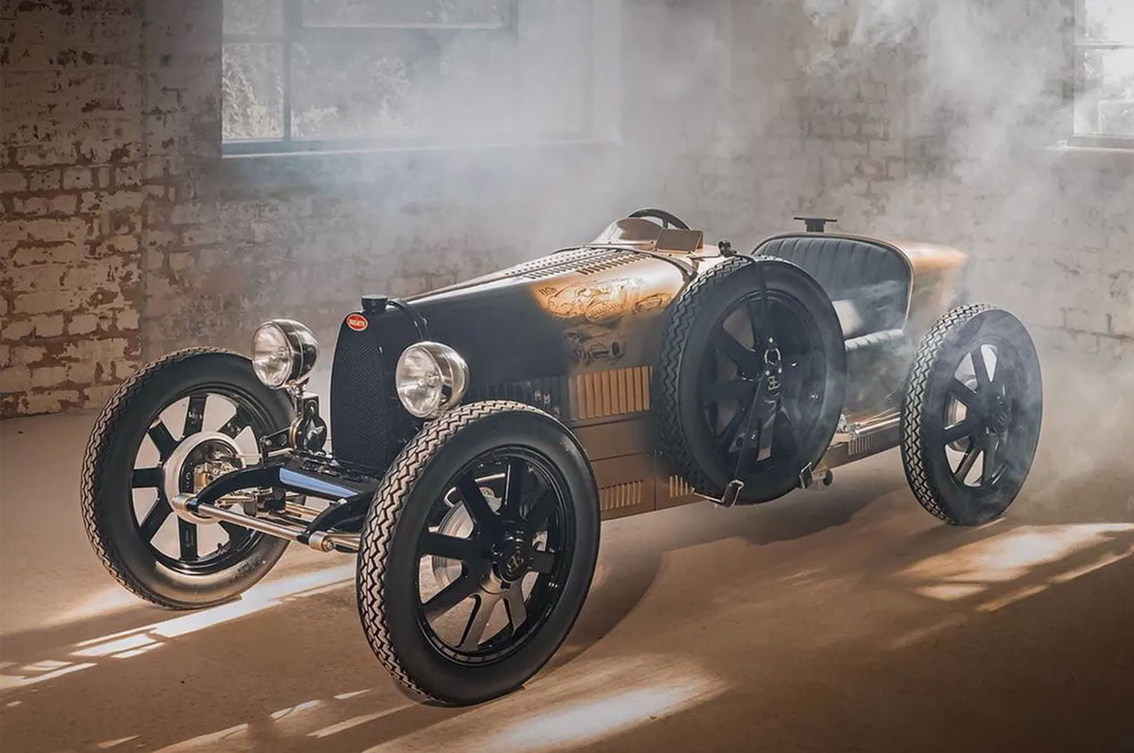 Bugatti Baby II Golden Era побудована як найдорожча дитяча машинка в історії