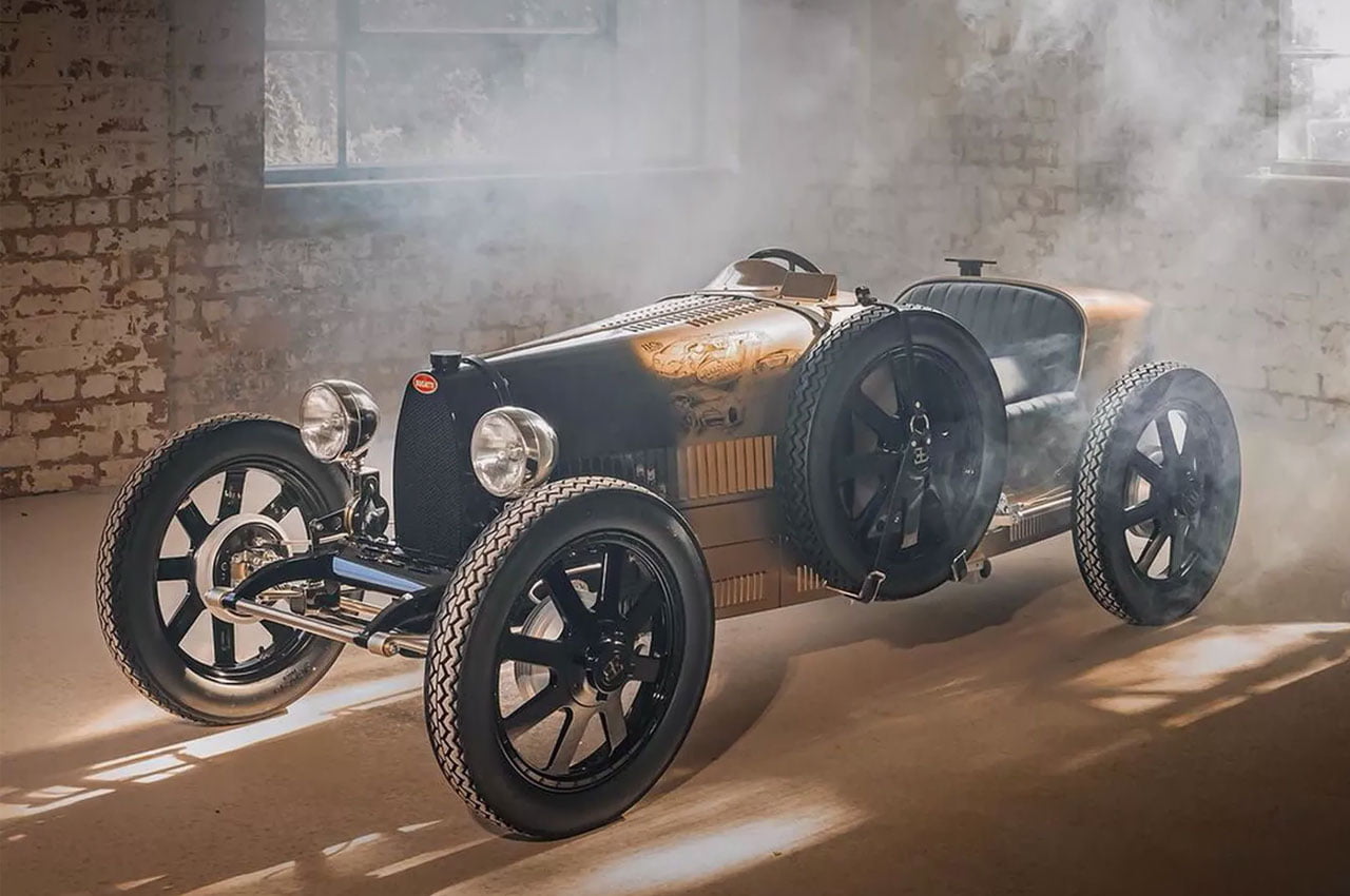 Bugatti Baby II Golden Era построена как самая дорогая детская машинка в истории