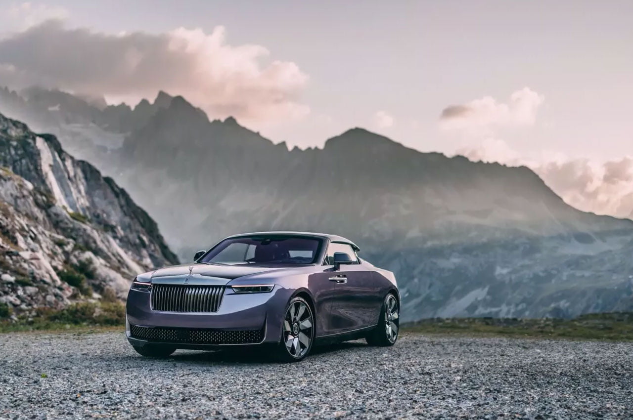 Представлен кабриолет Rolls-Royce Amethyst Droptail в единственном экземпляре