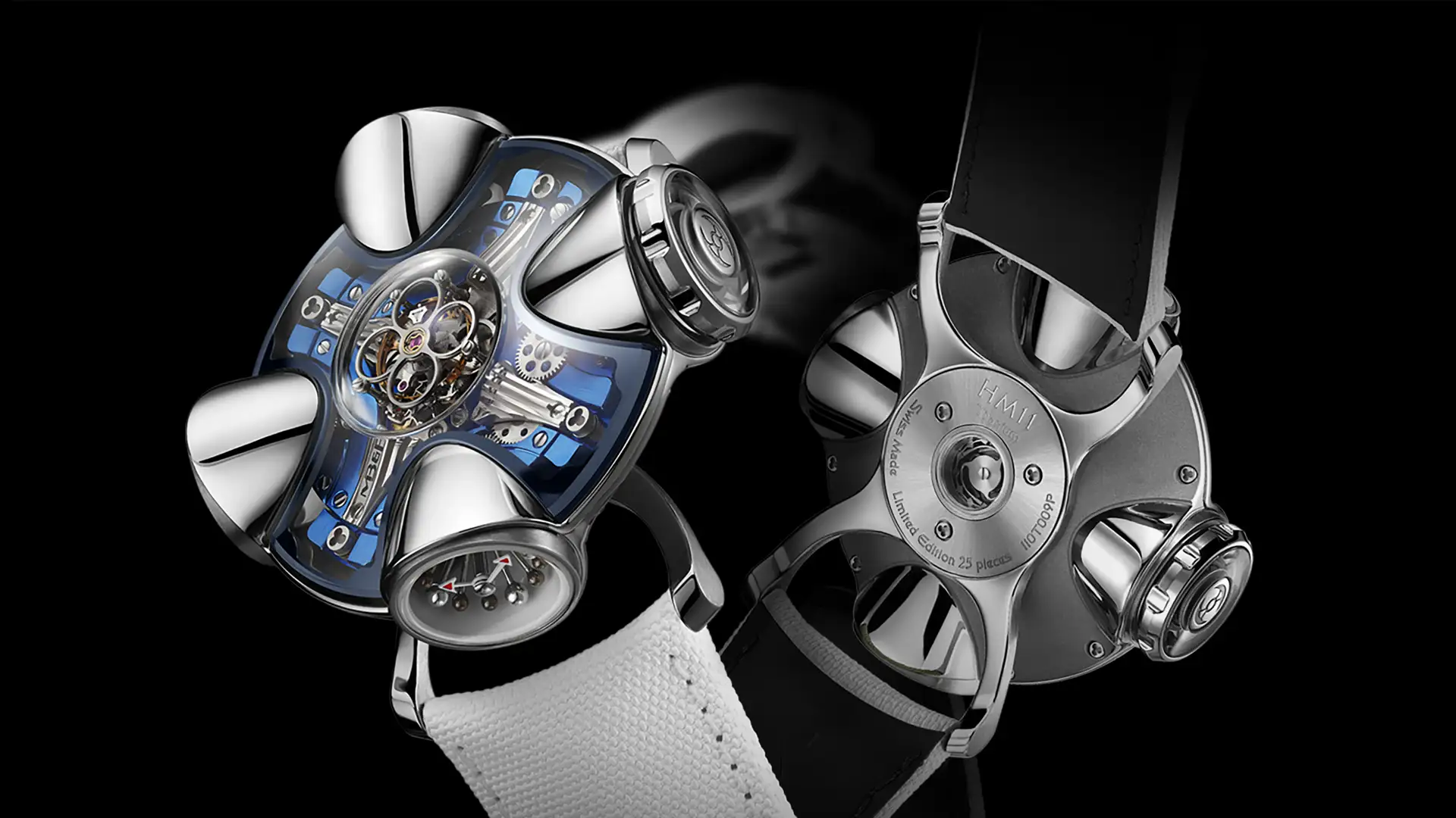 MB&F випустила фантастичний годинник HM11 Architect з крутним корпусом