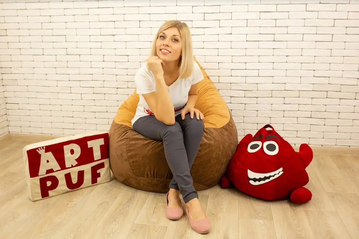 Бескаркасная мебель от Art Puf. Хиты для дома и дачи