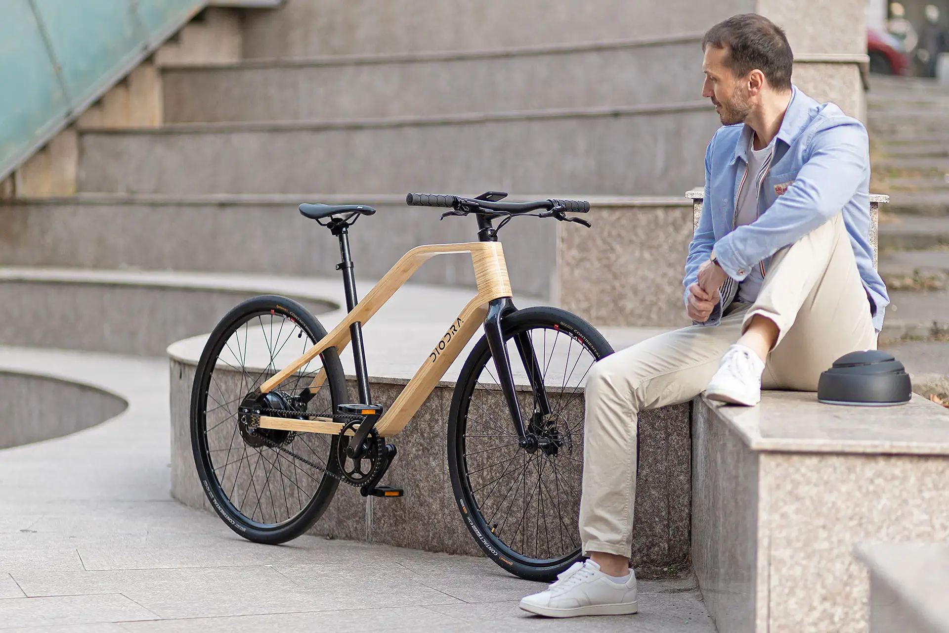 Diodra зробила надлегкі електровелосипеди з бамбуку. Ціна від  €1 599