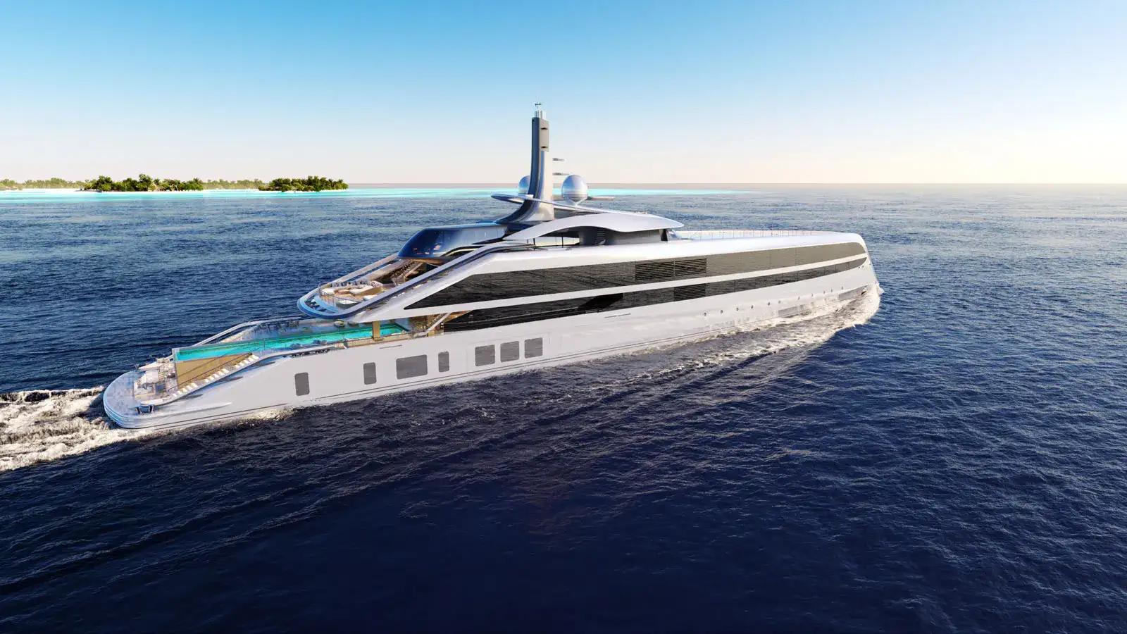 Dörries Yachts представила мегаяхту Project Arwen довжиною 114 метрів