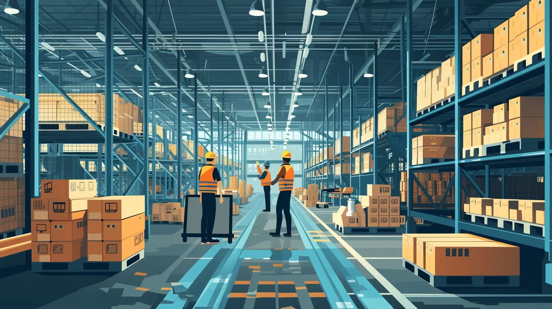 Фронтальні металеві стелажі від виробника в Україні СторХаус