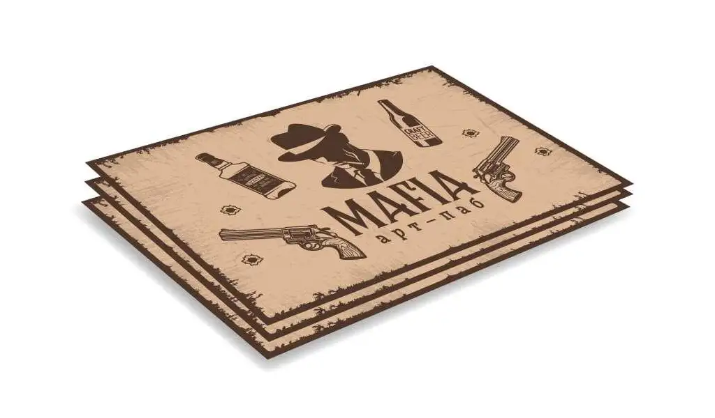 Друк крафтових сетів - Тріада-М