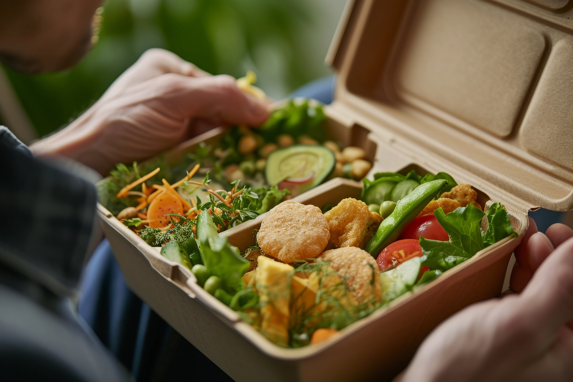 Ланч-бокс з ВПС — як ідеальна упаковка для доставки їжі