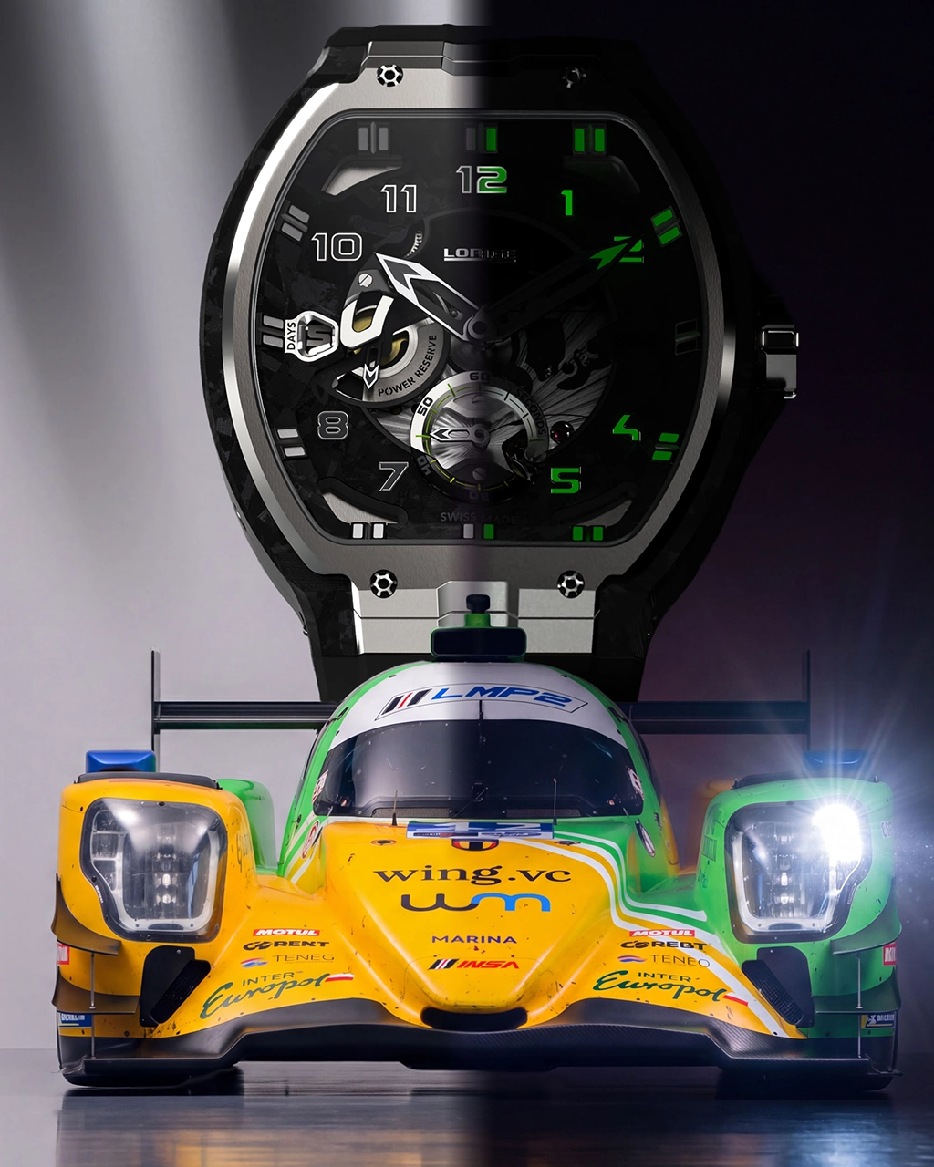 Lorige BL-Evo.09 та спортпрототип LMP2